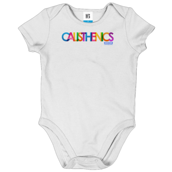 Body Infantil - Calisthenics Colorful - Branco