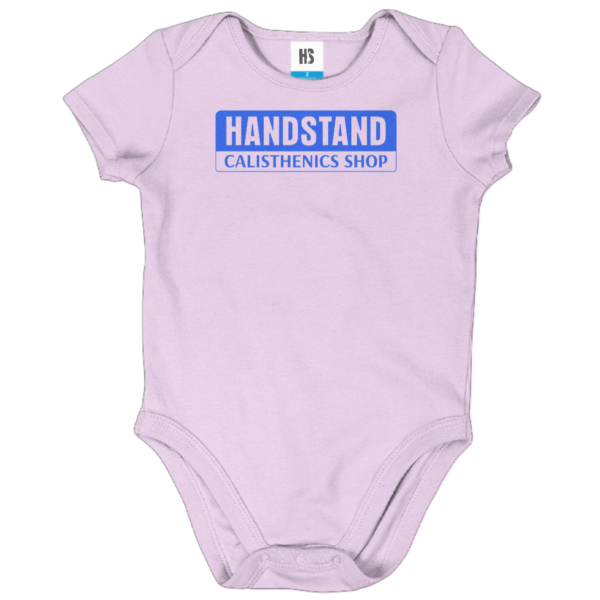 Body Infantil - Handstand Classic - Rosa Bebê