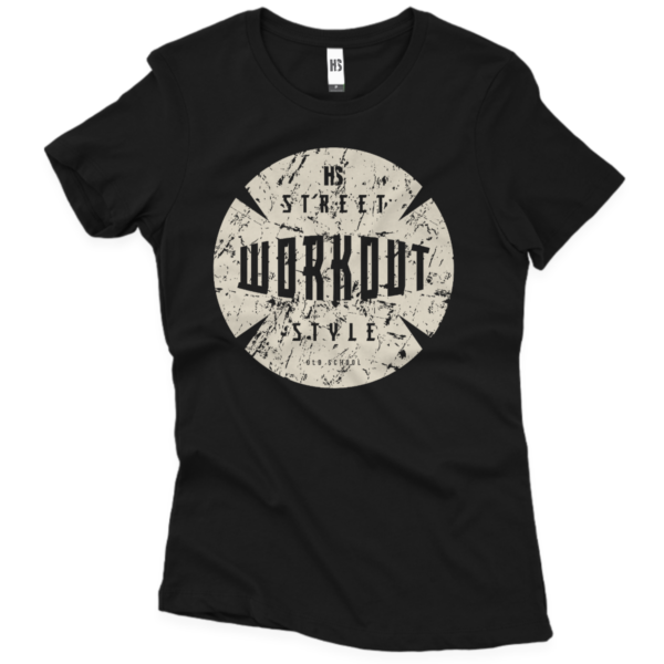 Camiseta Feminina - Street Workout Style - Preto