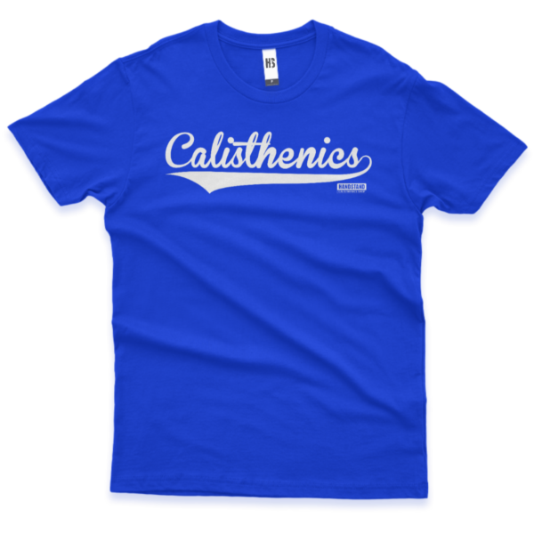 Camiseta Infantil - Calisthenics Glifo - Azul Royal