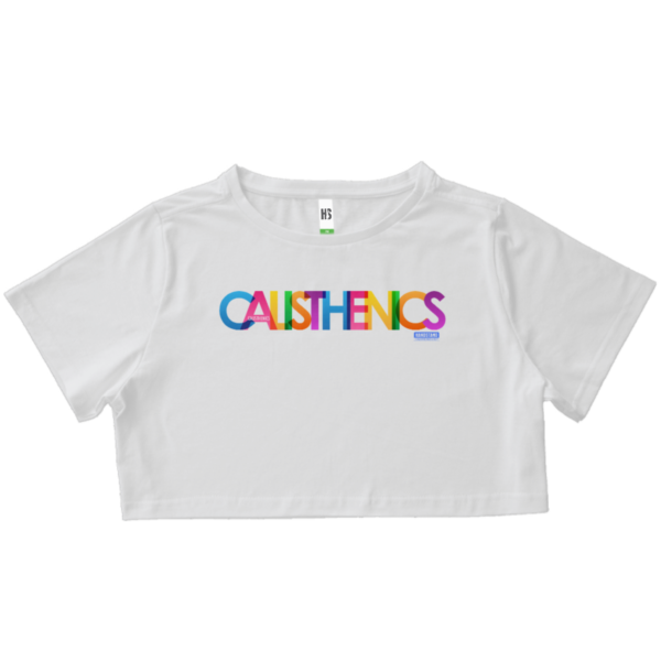 Cropped - Calisthenics Colorful - Branco