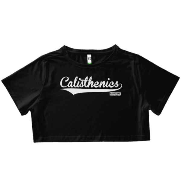 Cropped - Calisthenics Glifo - Preto