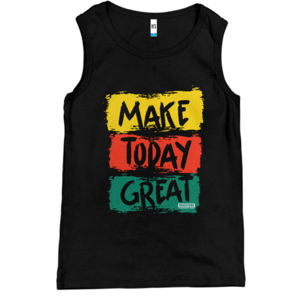 Regata Machão - Make Today Great - Preto